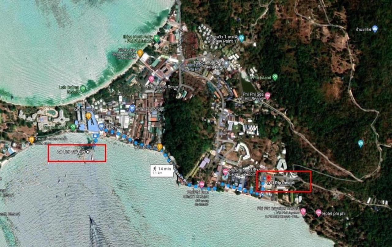 U Rip Resort Phi Phi Hotel Esterno foto